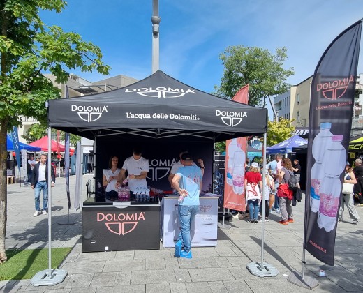 gazebo 3x3 professional acqua dolomia